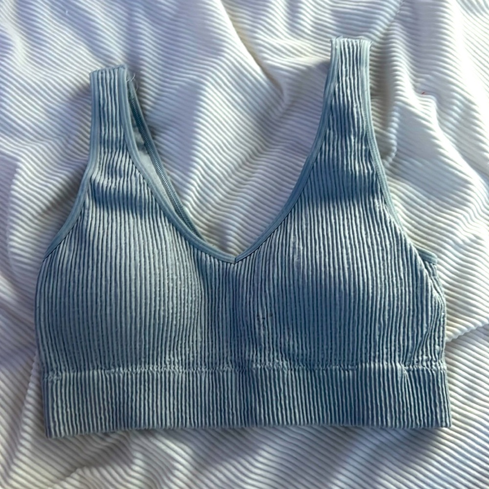 Aerie seamless padded voop bralette